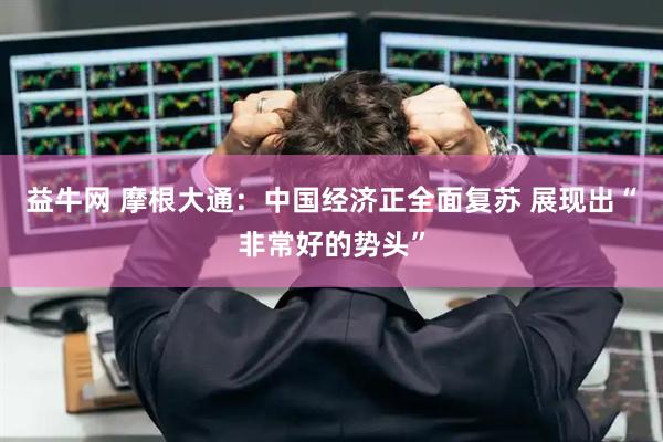 益牛网 摩根大通：中国经济正全面复苏 展现出“非常好的势头”