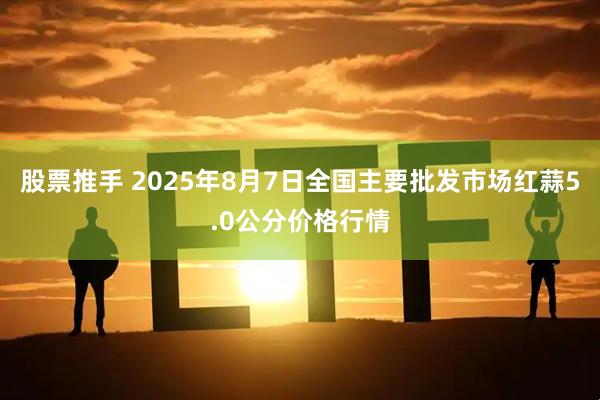 股票推手 2025年8月7日全国主要批发市场红蒜5.0公分价格行情